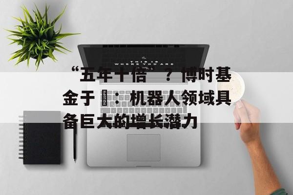 “五年十倍”？博时基金于玥：机器人领域具备巨大的增长潜力-第1张图片-