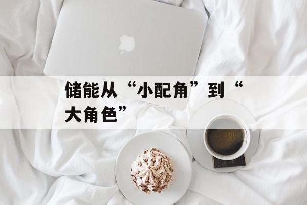 储能从“小配角”到“大角色”-第1张图片-