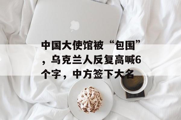 中国大使馆被“包围”，乌克兰人反复高喊6个字，中方签下大名-第1张图片-