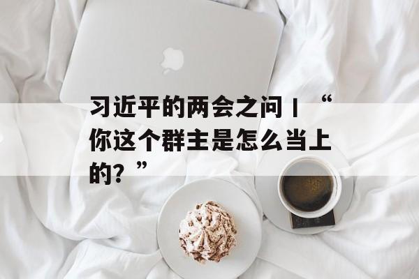 习近平的两会之问丨“你这个群主是怎么当上的？”-第1张图片-