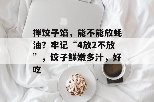 拌饺子馅，能不能放蚝油？牢记“4放2不放”，饺子鲜嫩多汁，好吃-第1张图片-
