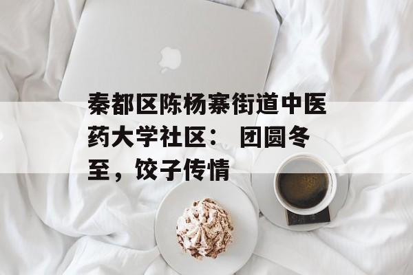 秦都区陈杨寨街道中医药大学社区： 团圆冬至，饺子传情-第1张图片-