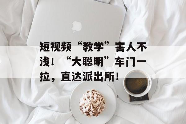 短视频“教学”害人不浅！“大聪明”车门一拉，直达派出所！-第1张图片-
