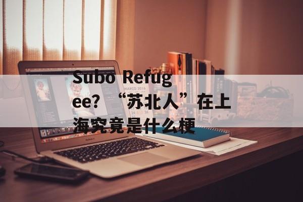Subo Refugee？“苏北人”在上海究竟是什么梗-第1张图片-