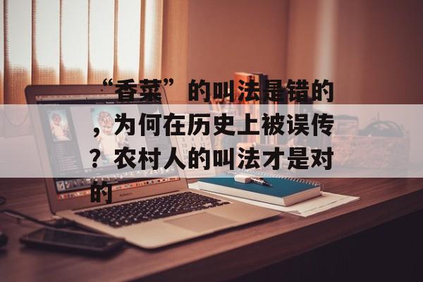 “香菜”的叫法是错的，为何在历史上被误传？农村人的叫法才是对的-第1张图片-
