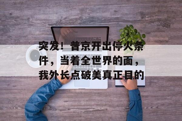 突发！普京开出停火条件，当着全世界的面，我外长点破美真正目的-第1张图片-