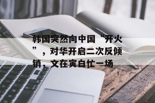 韩国突然向中国“开火”，对华开启二次反倾销，文在寅白忙一场-第1张图片-