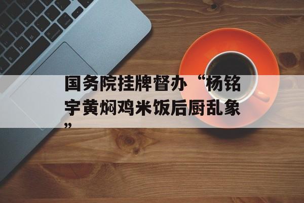 国务院挂牌督办“杨铭宇黄焖鸡米饭后厨乱象”-第1张图片-