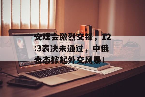 安理会激烈交锋，12:3表决未通过，中俄表态掀起外交风暴！-第1张图片-