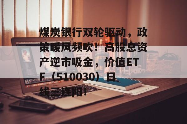 煤炭银行双轮驱动，政策暖风频吹！高股息资产逆市吸金，价值ETF（510030）日线三连阳！-第1张图片-