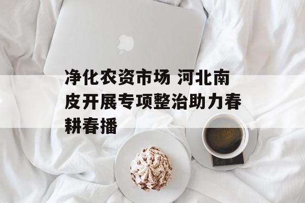 净化农资市场 河北南皮开展专项整治助力春耕春播-第1张图片-