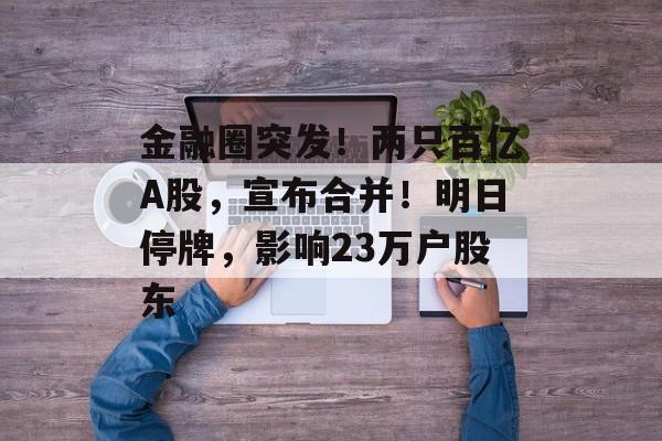 金融圈突发！两只百亿A股，宣布合并！明日停牌，影响23万户股东-第1张图片-