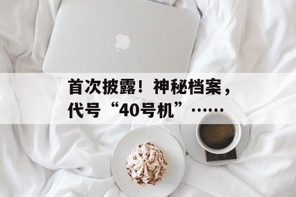 首次披露！神秘档案，代号“40号机”……-第1张图片-
