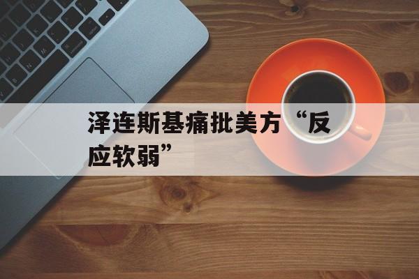 泽连斯基痛批美方“反应软弱”-第1张图片-