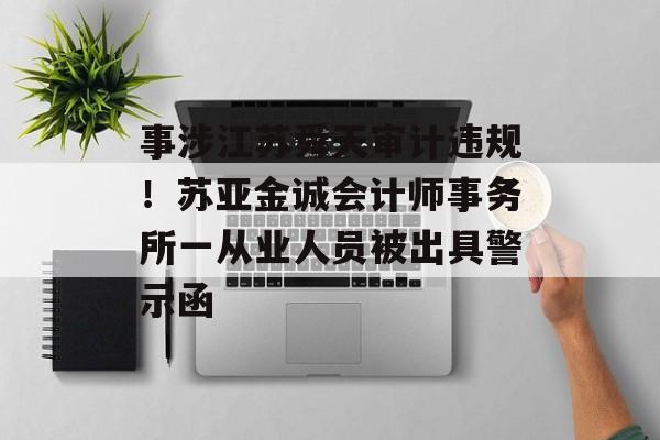 事涉江苏舜天审计违规！苏亚金诚会计师事务所一从业人员被出具警示函-第1张图片-