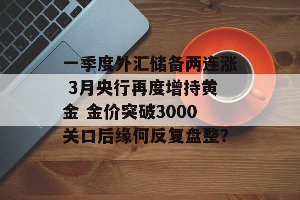 一季度外汇储备两连涨 3月央行再度增持黄金 金价突破3000关口后缘何反复盘整？-第1张图片-