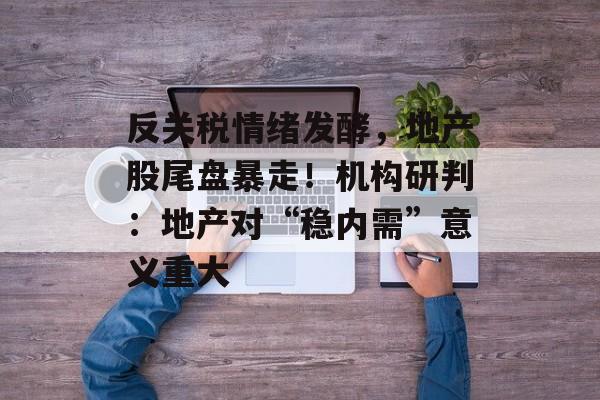 反关税情绪发酵，地产股尾盘暴走！机构研判：地产对“稳内需”意义重大-第1张图片-