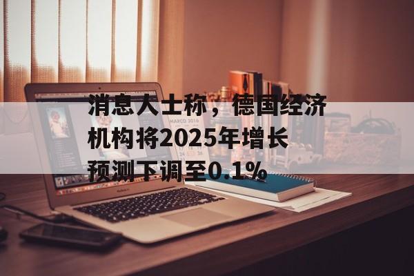消息人士称，德国经济机构将2025年增长预测下调至0.1%-第1张图片-