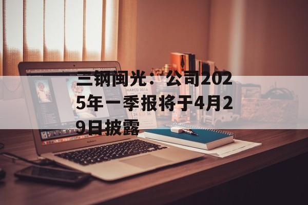 三钢闽光：公司2025年一季报将于4月29日披露-第1张图片-