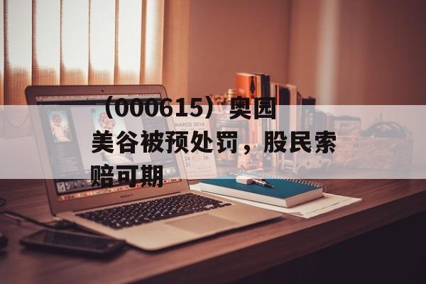 （000615）奥园美谷被预处罚，股民索赔可期-第1张图片-
