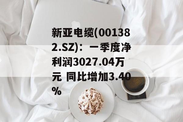 新亚电缆(001382.SZ)：一季度净利润3027.04万元 同比增加3.40%-第1张图片-
