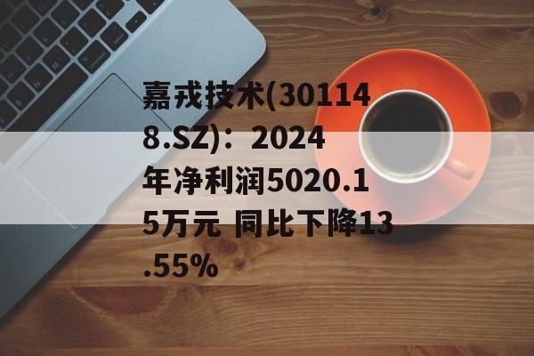嘉戎技术(301148.SZ)：2024年净利润5020.15万元 同比下降13.55%-第1张图片-