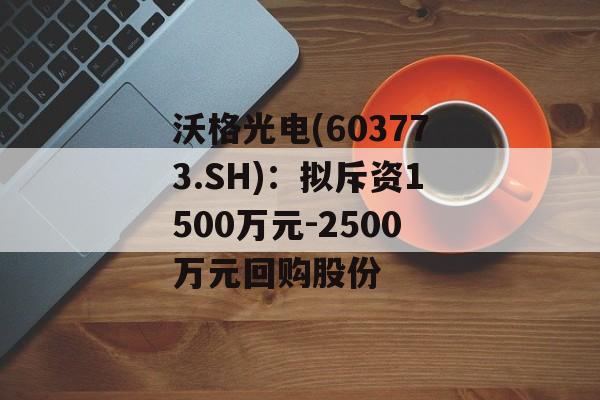 沃格光电(603773.SH)：拟斥资1500万元-2500万元回购股份-第1张图片-