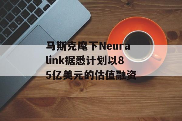马斯克麾下Neuralink据悉计划以85亿美元的估值融资-第1张图片-