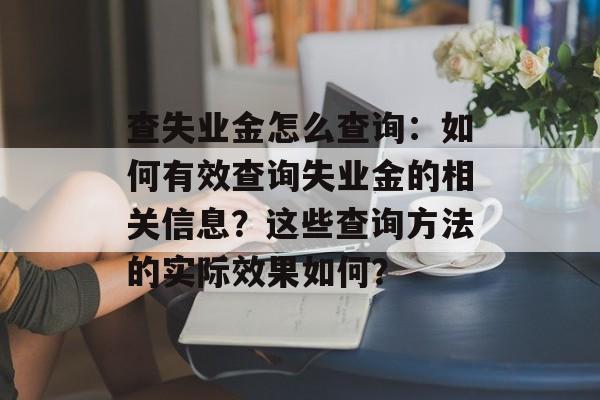 查失业金怎么查询：如何有效查询失业金的相关信息？这些查询方法的实际效果如何？-第1张图片-