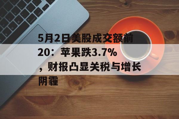 5月2日美股成交额前20：苹果跌3.7%，财报凸显关税与增长阴霾-第1张图片-