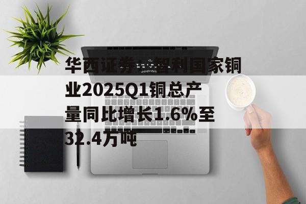 华西证券：智利国家铜业2025Q1铜总产量同比增长1.6%至32.4万吨-第1张图片-