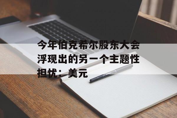 今年伯克希尔股东大会浮现出的另一个主题性担忧：美元-第1张图片-