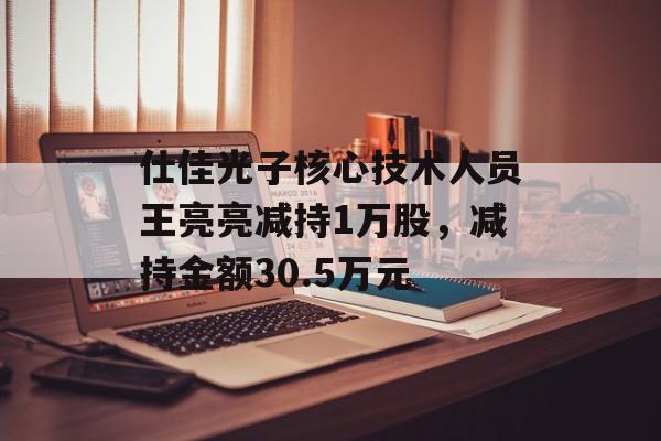 仕佳光子核心技术人员王亮亮减持1万股，减持金额30.5万元-第1张图片-