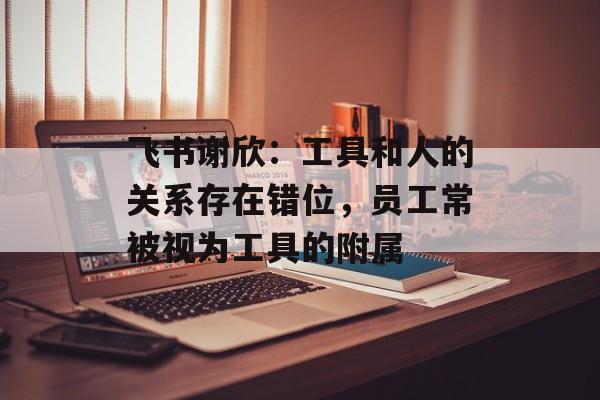 飞书谢欣：工具和人的关系存在错位，员工常被视为工具的附属-第1张图片-