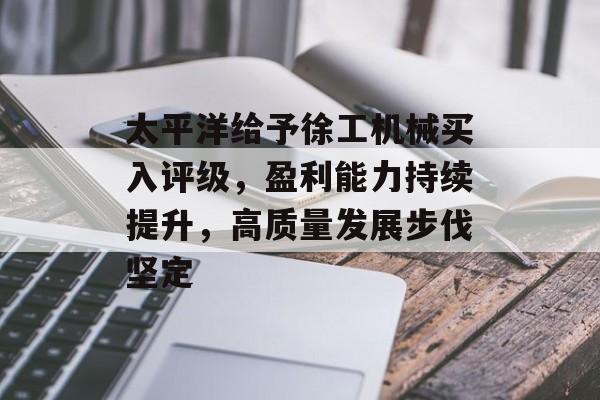 太平洋给予徐工机械买入评级，盈利能力持续提升，高质量发展步伐坚定-第1张图片-