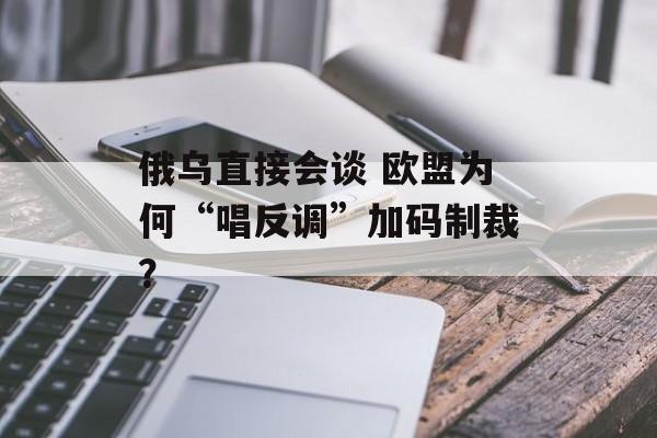 俄乌直接会谈 欧盟为何“唱反调”加码制裁？-第1张图片-