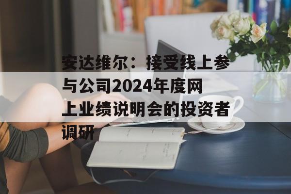 安达维尔：接受线上参与公司2024年度网上业绩说明会的投资者调研-第1张图片-