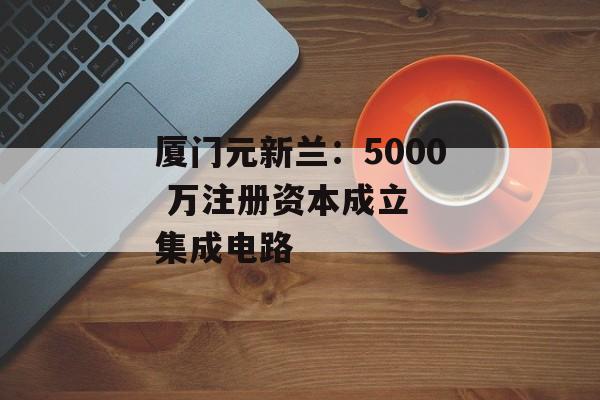厦门元新兰：5000 万注册资本成立  集成电路-第1张图片-