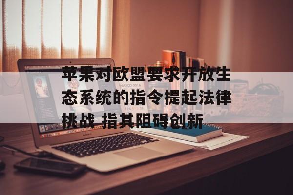 苹果对欧盟要求开放生态系统的指令提起法律挑战 指其阻碍创新-第1张图片-
