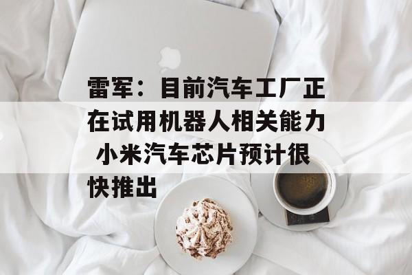 雷军：目前汽车工厂正在试用机器人相关能力 小米汽车芯片预计很快推出-第1张图片-