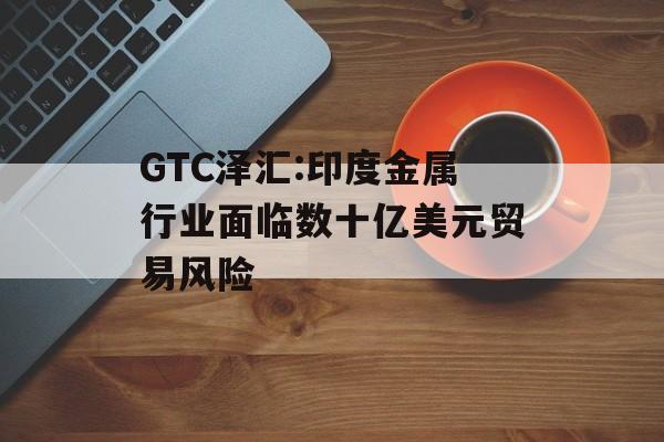 GTC泽汇:印度金属行业面临数十亿美元贸易风险-第1张图片-