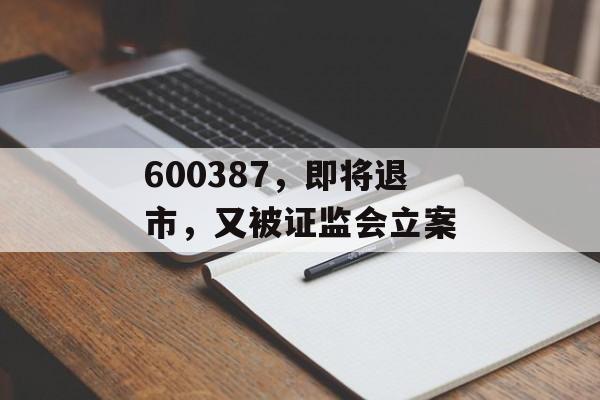 600387，即将退市，又被证监会立案-第1张图片-