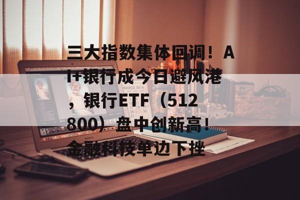 三大指数集体回调！AI+银行成今日避风港，银行ETF（512800）盘中创新高！金融科技单边下挫-第1张图片-