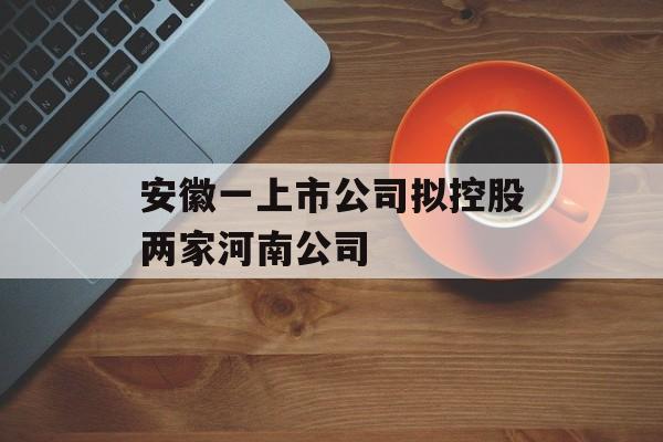 安徽一上市公司拟控股两家河南公司-第1张图片-
