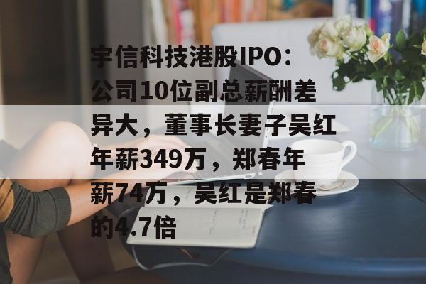 宇信科技港股IPO：公司10位副总薪酬差异大，董事长妻子吴红年薪349万，郑春年薪74万，吴红是郑春的4.7倍-第1张图片-