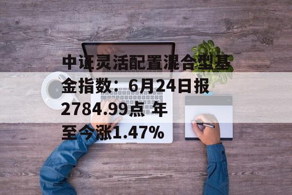 中证灵活配置混合型基金指数：6月24日报2784.99点 年至今涨1.47%-第1张图片-