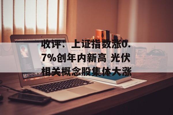 收评：上证指数涨0.7%创年内新高 光伏相关概念股集体大涨-第1张图片-