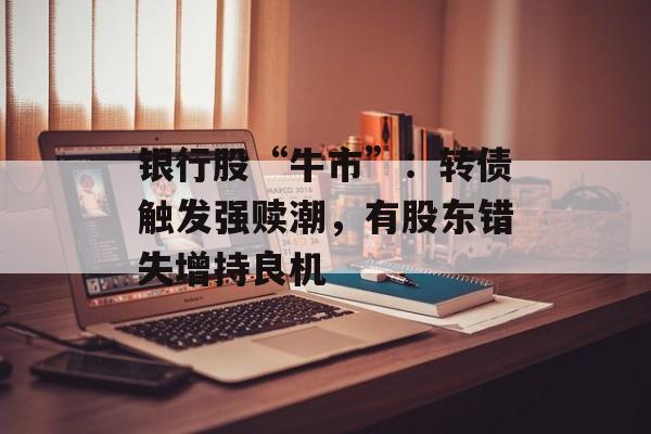 银行股“牛市”：转债触发强赎潮，有股东错失增持良机-第1张图片-