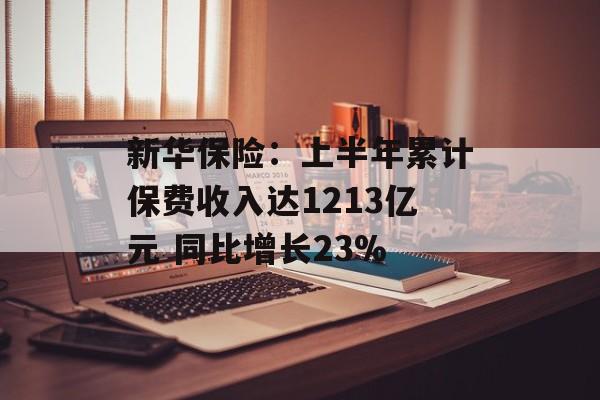 新华保险：上半年累计保费收入达1213亿元 同比增长23%-第1张图片-