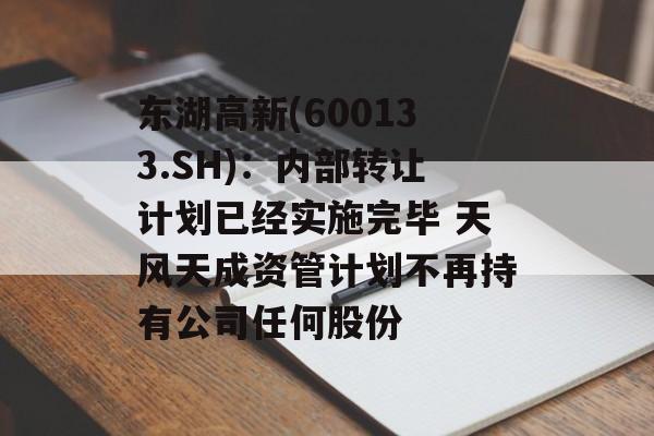 东湖高新(600133.SH)：内部转让计划已经实施完毕 天风天成资管计划不再持有公司任何股份-第1张图片-